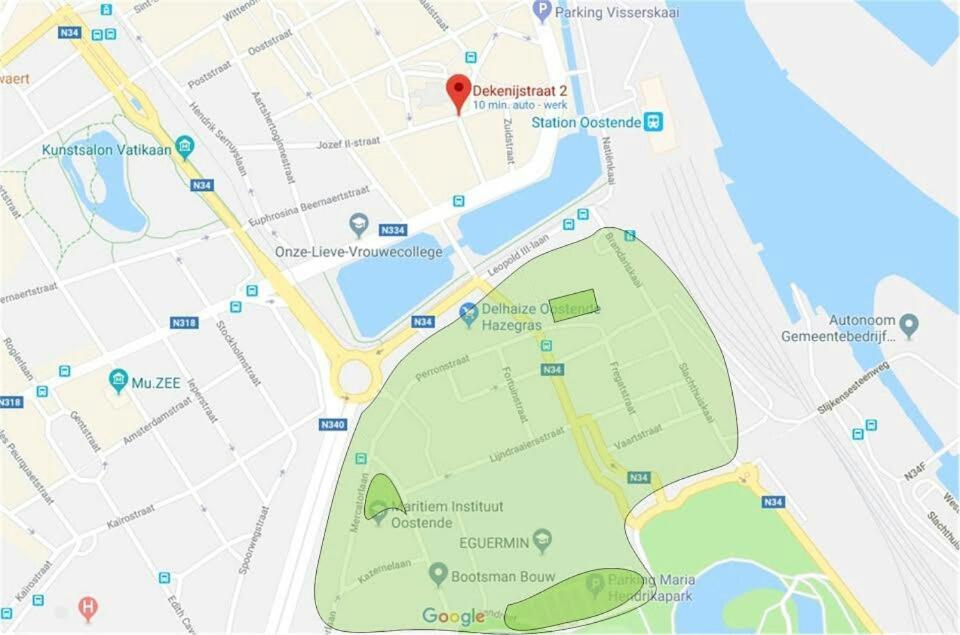 Appartement Aan Zee Οστένδη Εξωτερικό φωτογραφία